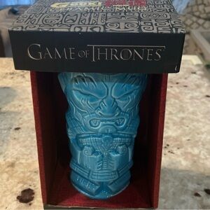 Game of Thrones Blue The Knight King Tiki mug